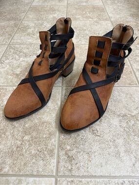 Brown Ankle Booties